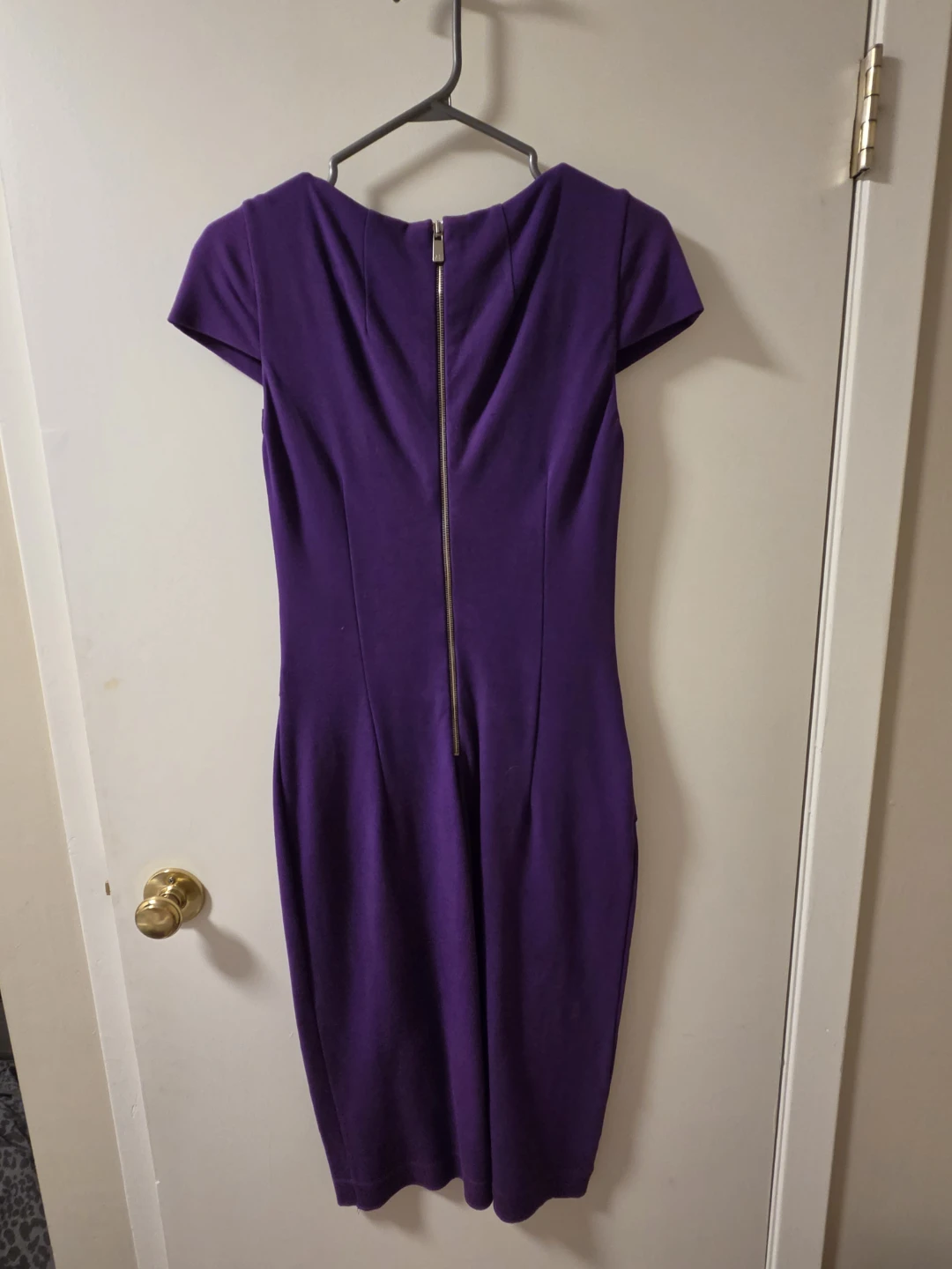 Michael Kors Purple Sheath Dress