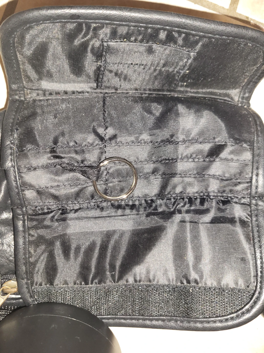 ⚽️ Black genuine Leather Fanny Pack - photo 3