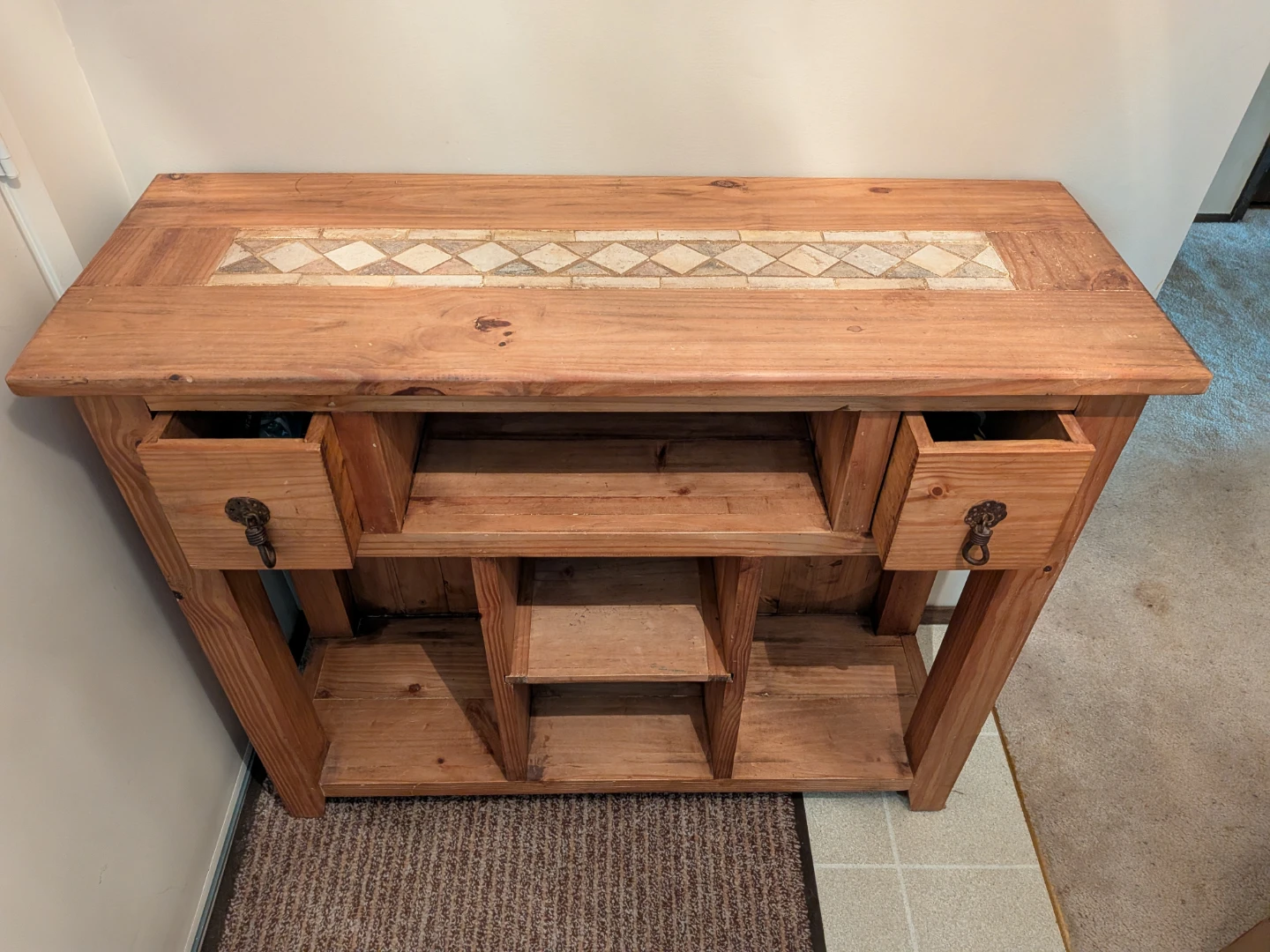 Wooden Dining Table and Chairs Set - photo 5