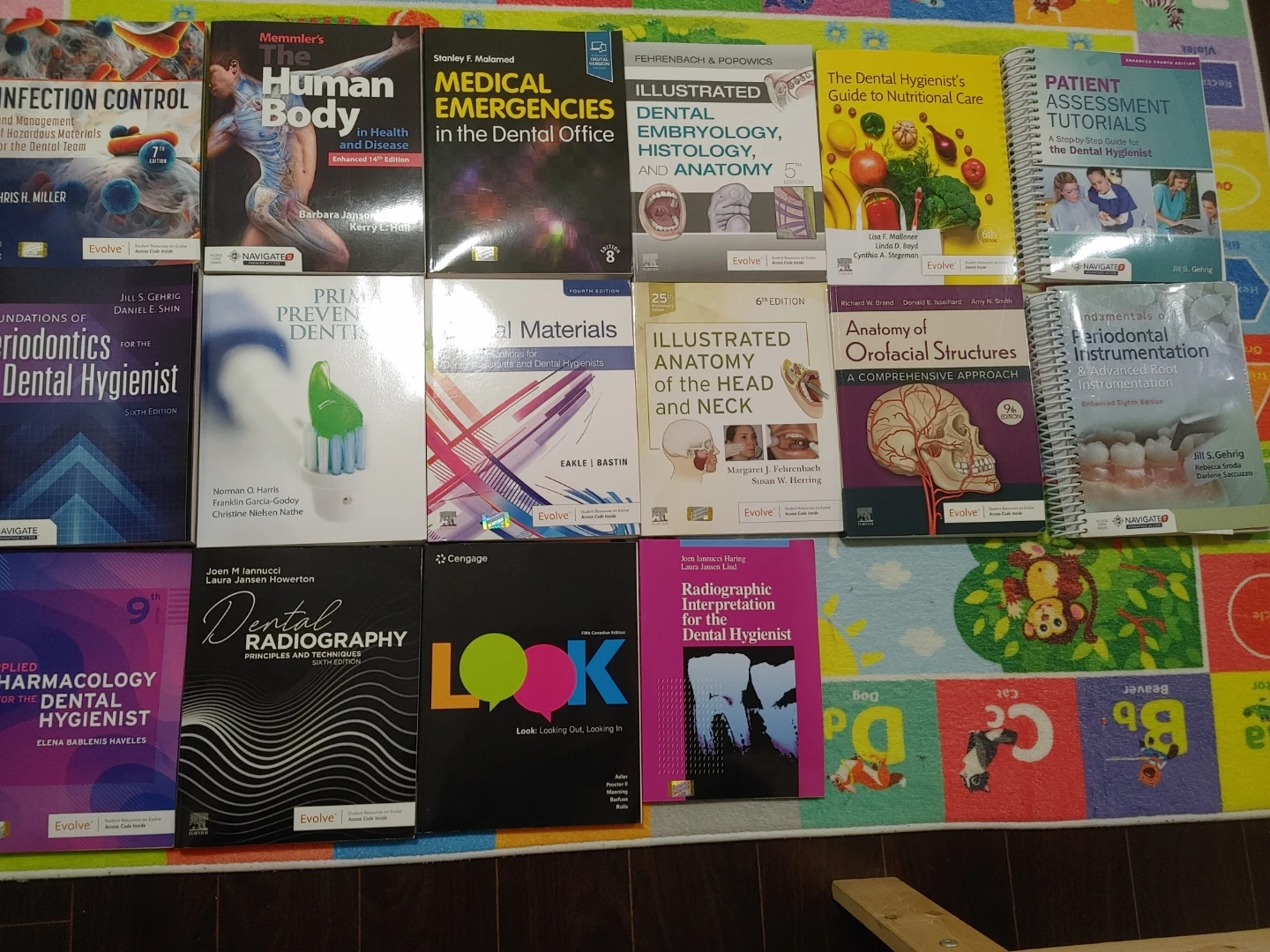 Bundle of 5 Dental Hygiene Textbooks