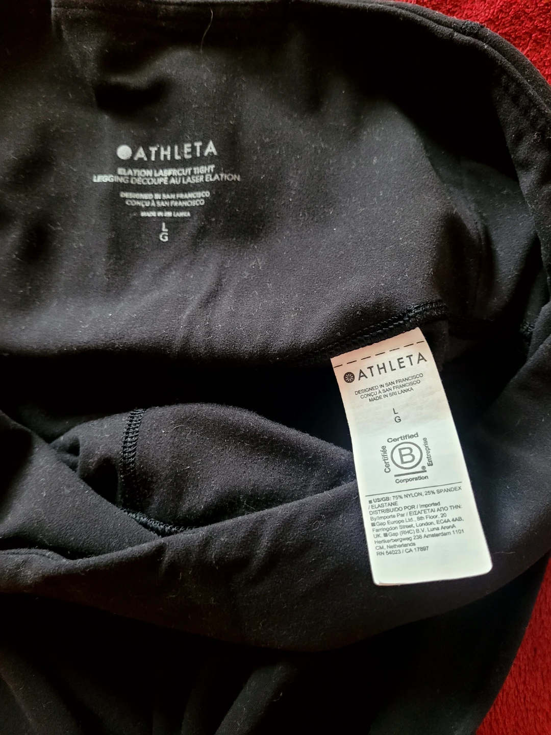 Athleta Black Leggings - photo 3