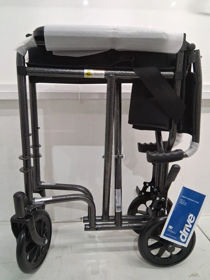 NEW- Drive Medical Lightweight Steel Transport Wheelchair - photo 3