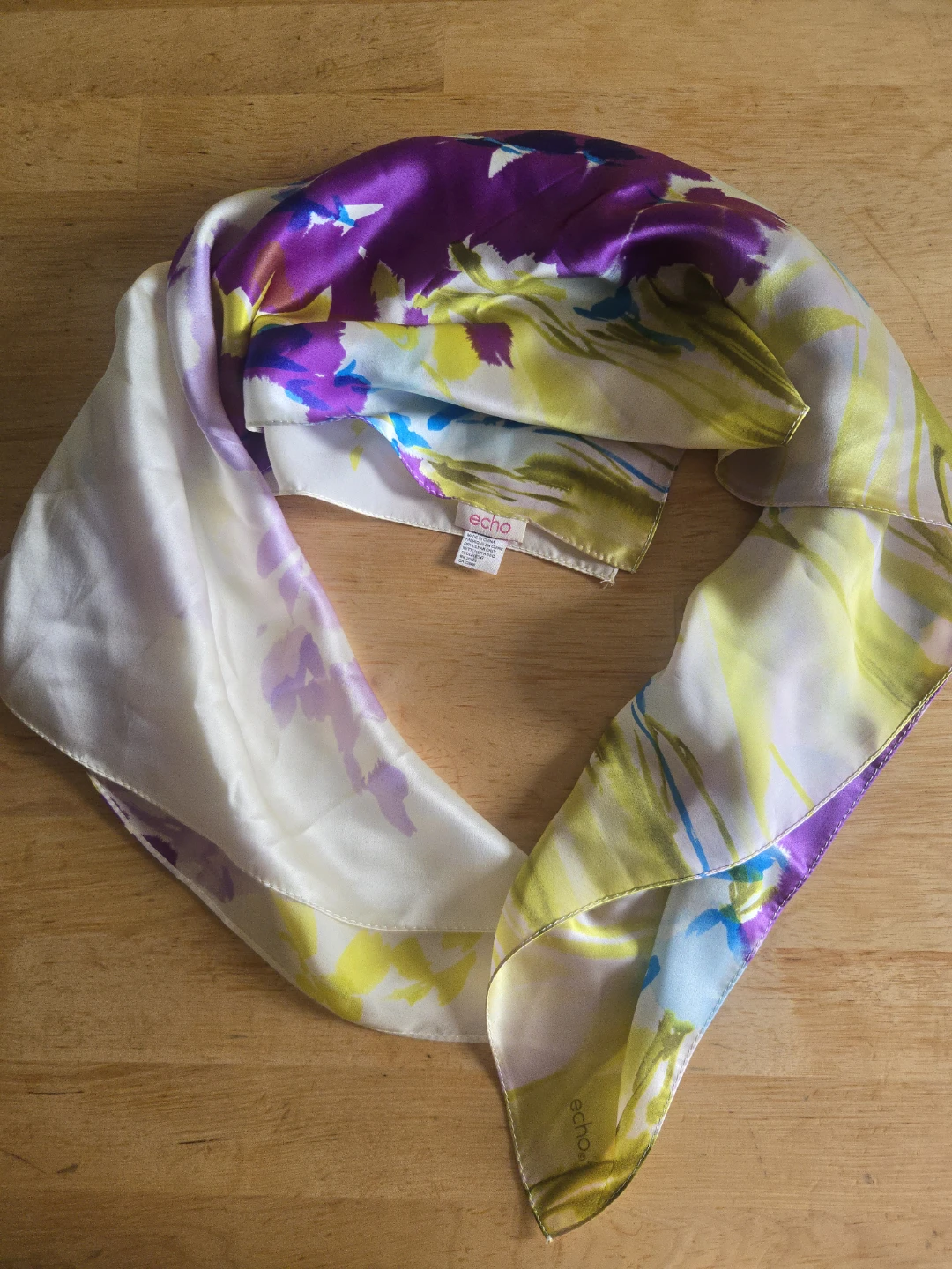 Echo Silk Scarf