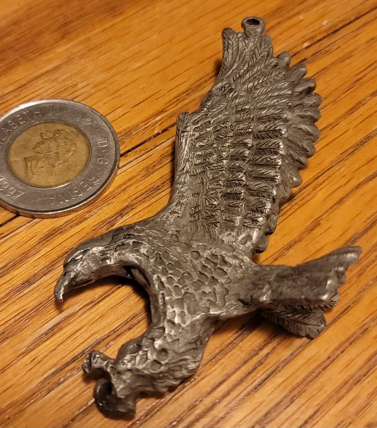 Metal Eagle Figurine Pendant - photo 3