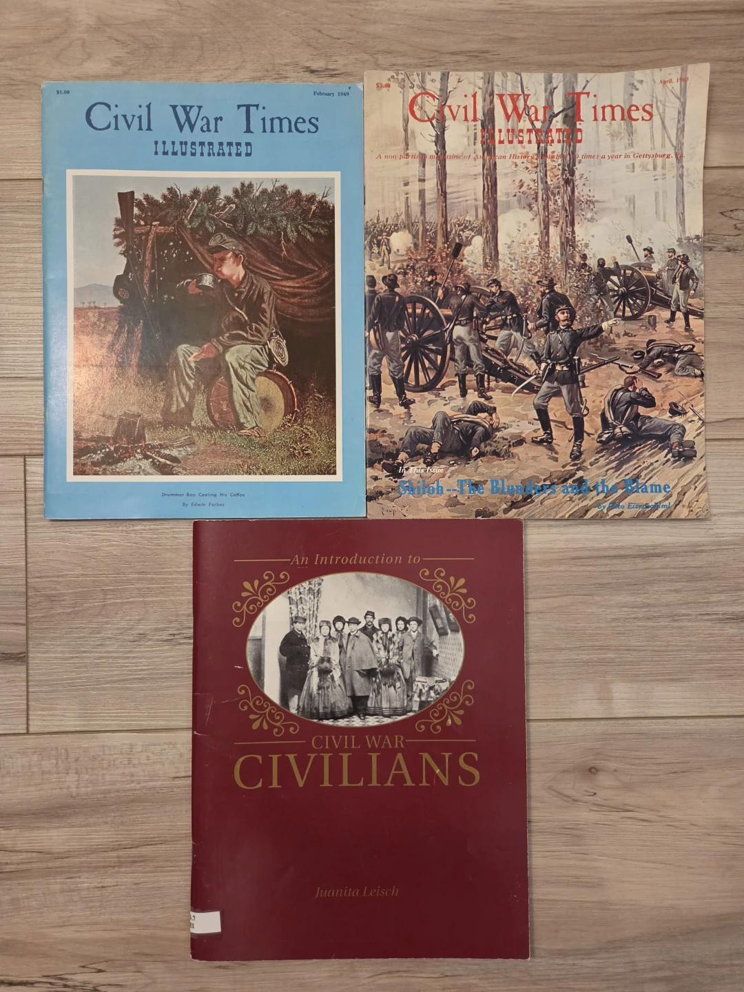 Civil War Times Illustrated Magazines 1963, 1969 & Book 1994