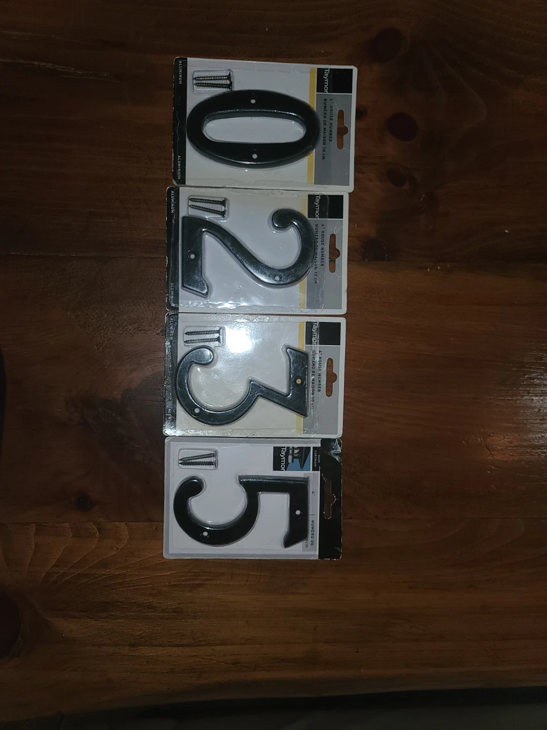 4" House & Door  numbers 0, 2, 3, and 5 - photo 2