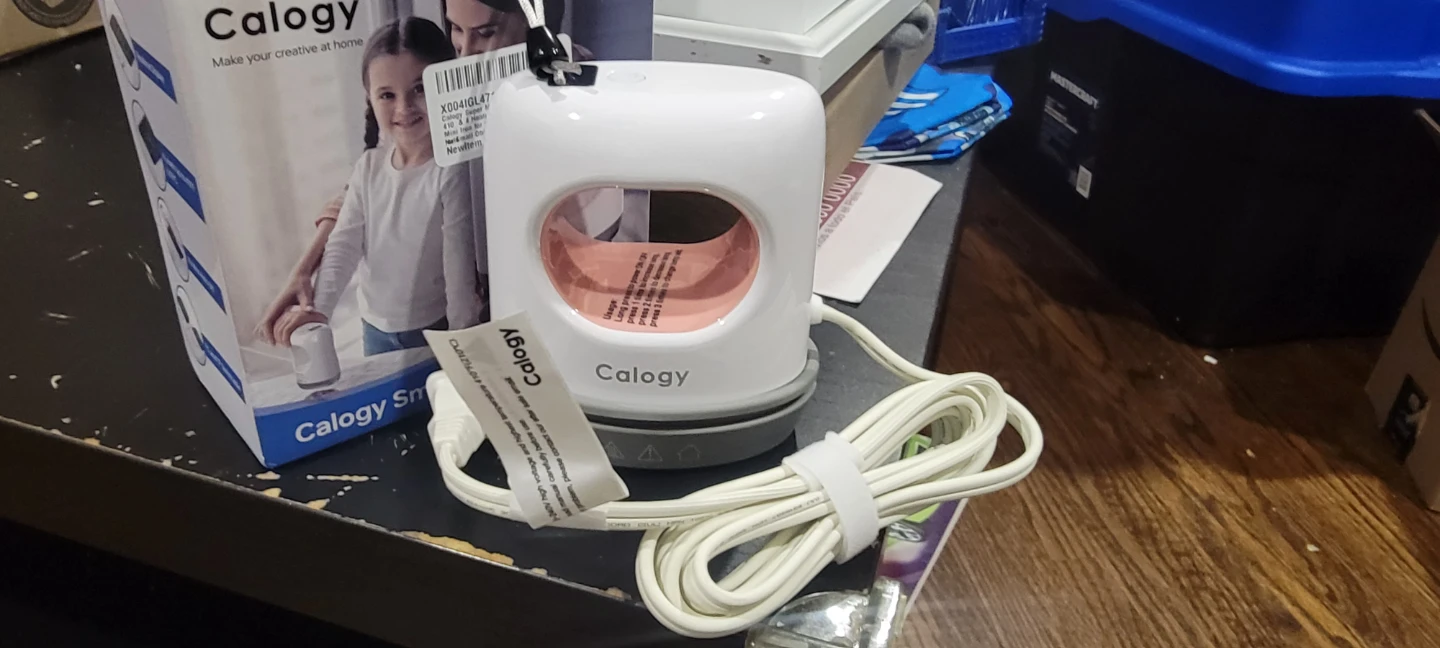 Calogy Smart Mini Heat Press for Crafting