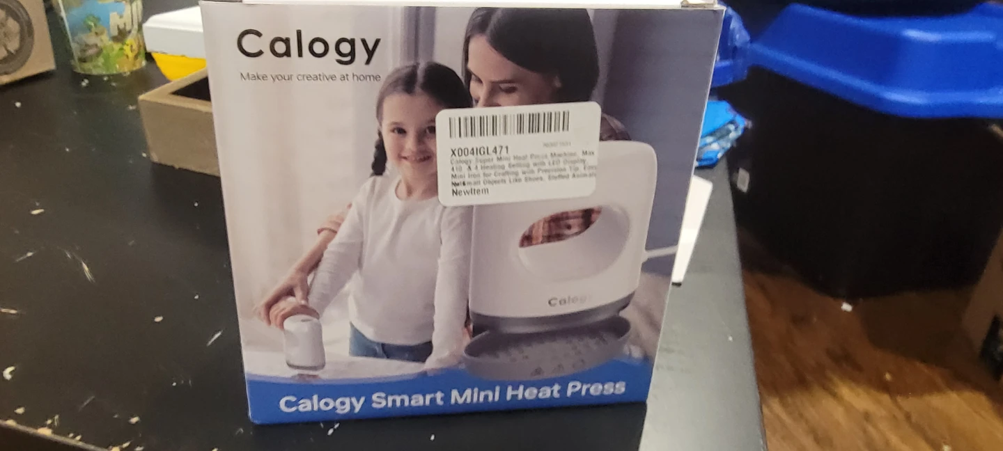 Calogy Smart Mini Heat Press for Crafting - photo 3