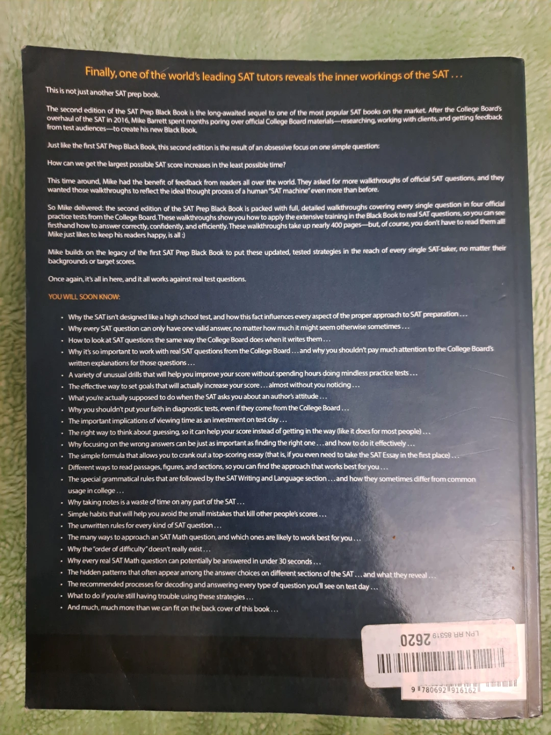 SAT Prep Black Book Second Edition - photo 2