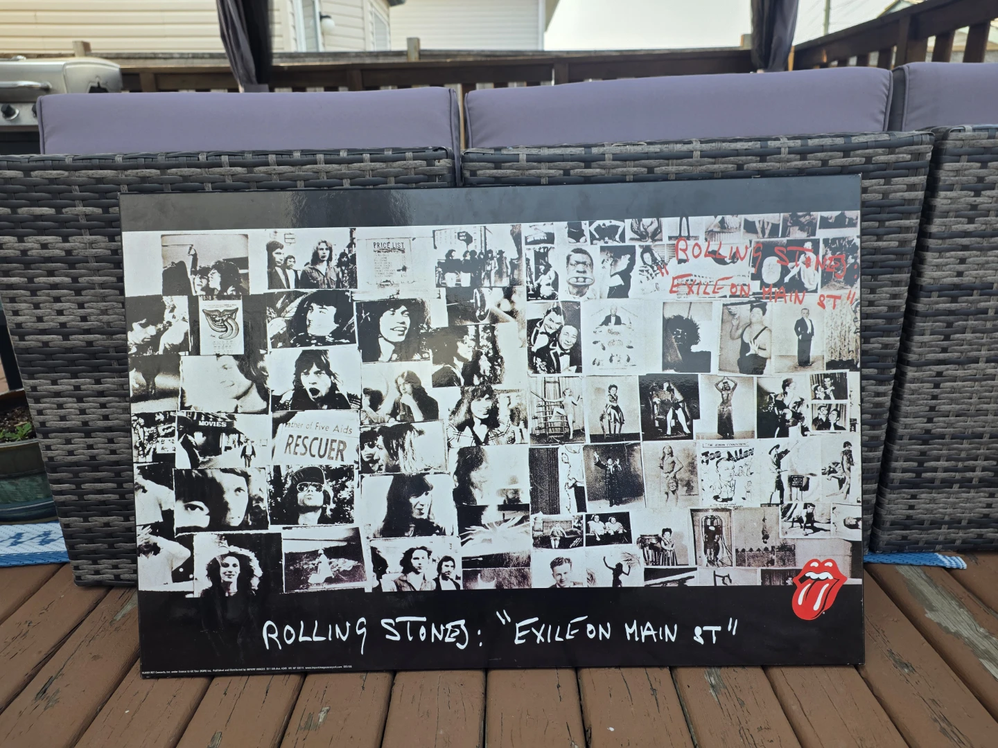 Rolling Stones Exile on Main St. Album Art Picture