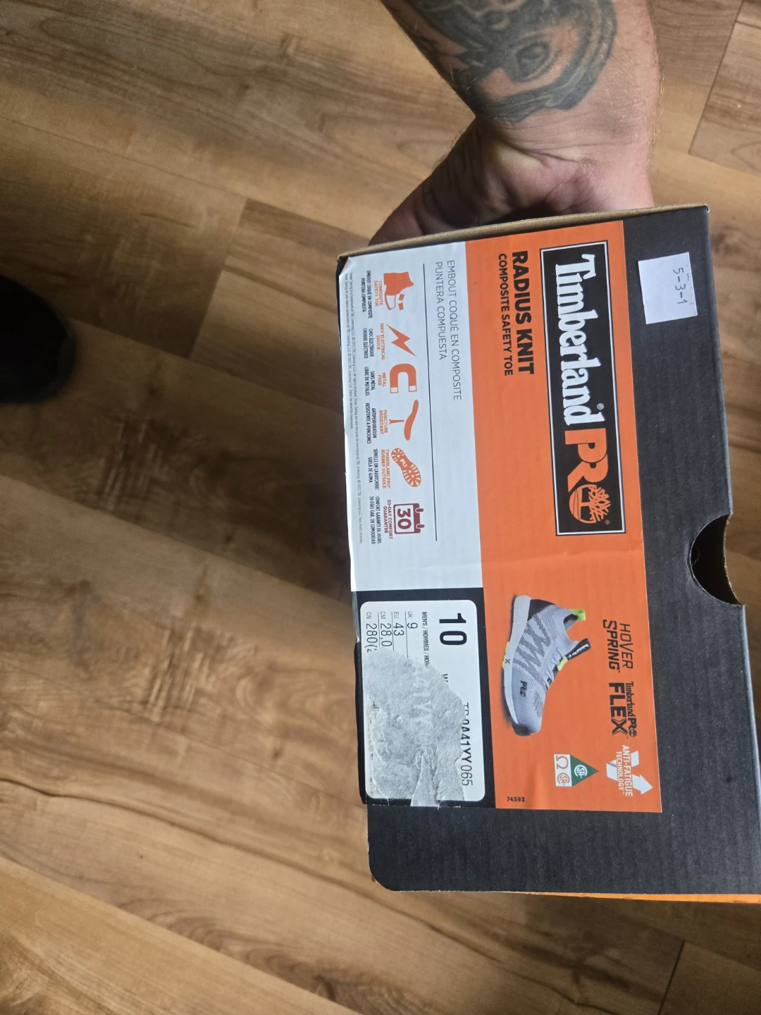 Timberland Pro Radius Knit Composite Toe Safety Shoes - photo 2