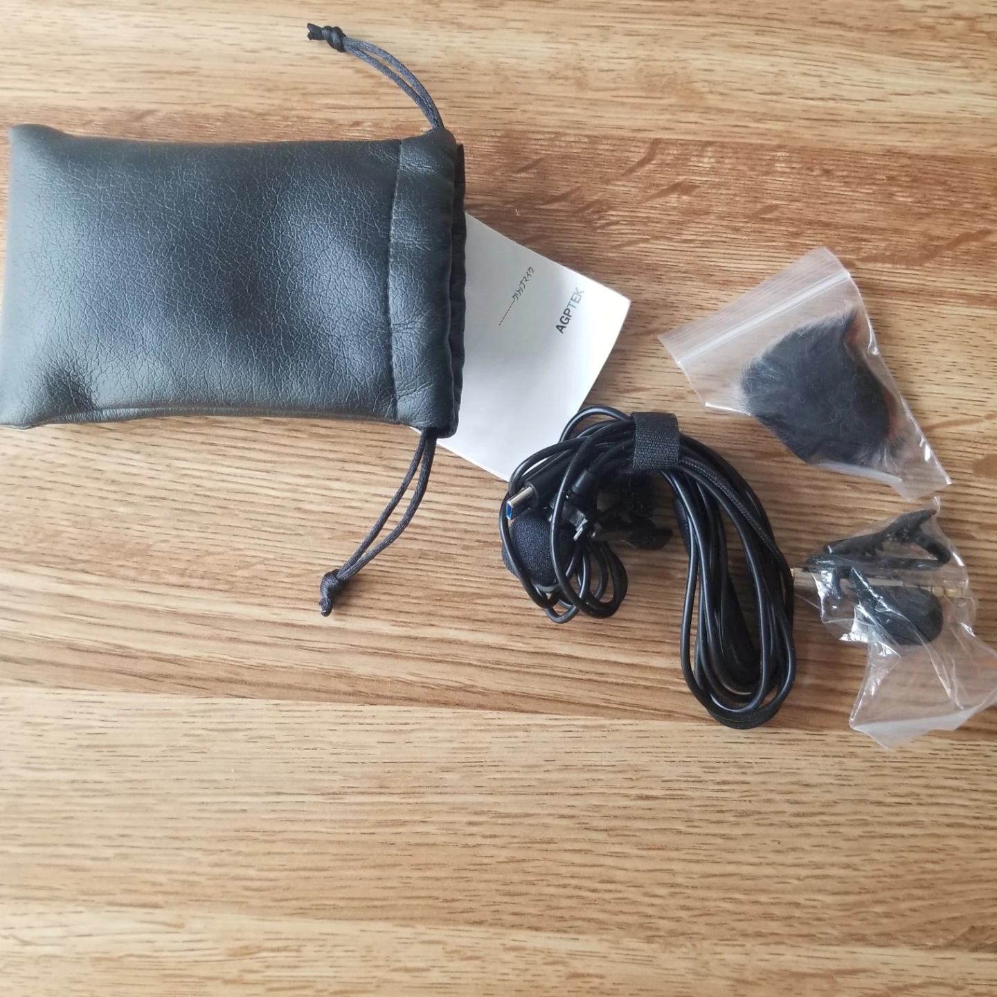 AGPTEK Lavalier Microphone with Pouch - photo 3