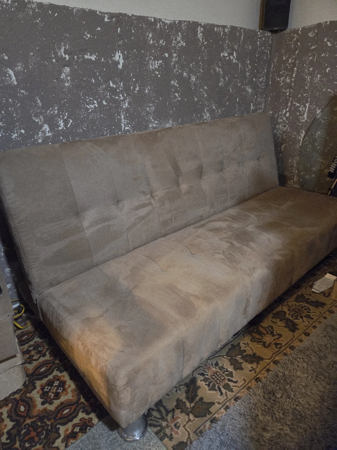 Micro Suede Sofa Bed