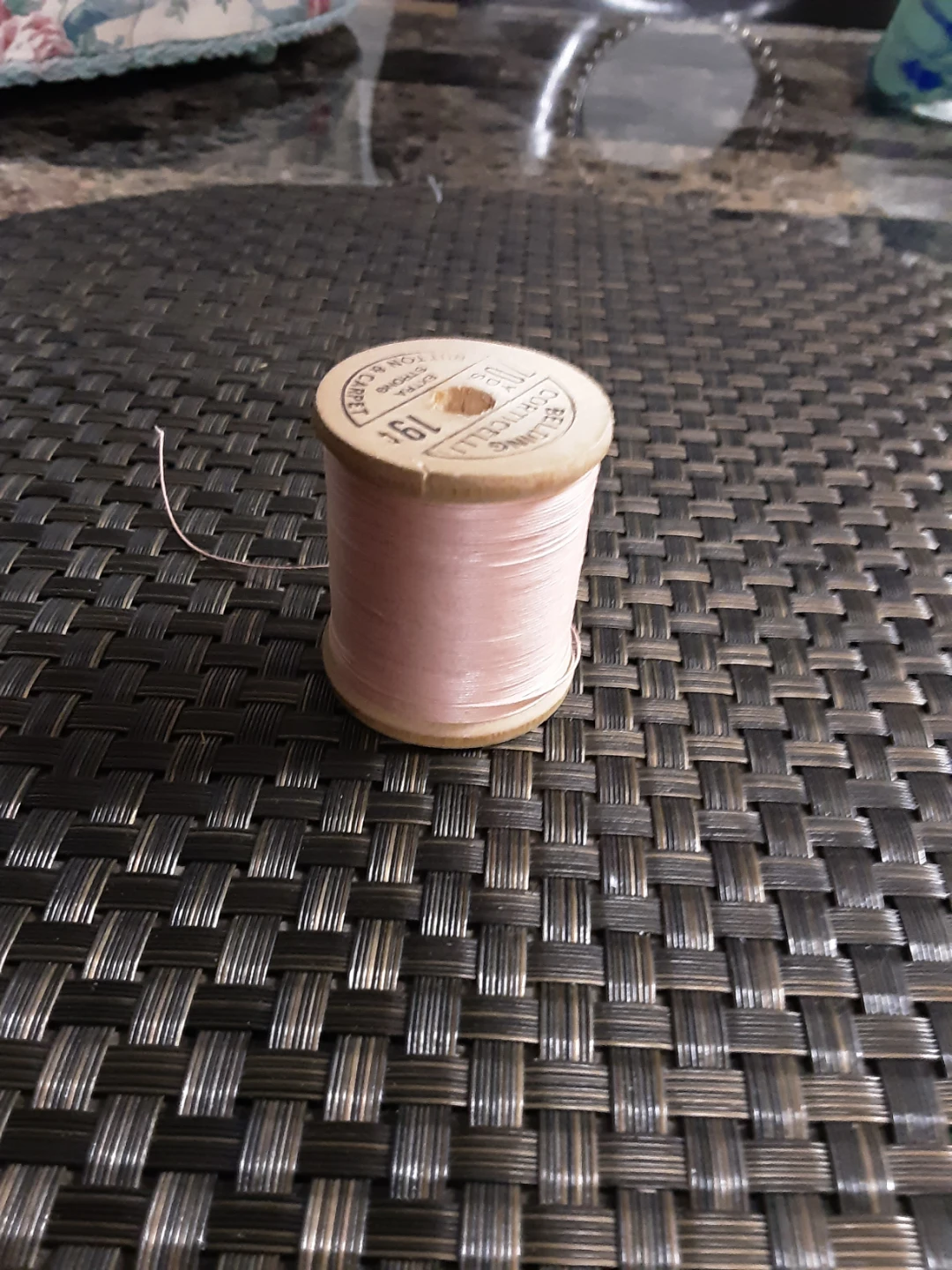 Vintage Belding Corticelli Wooden Spool - photo 3