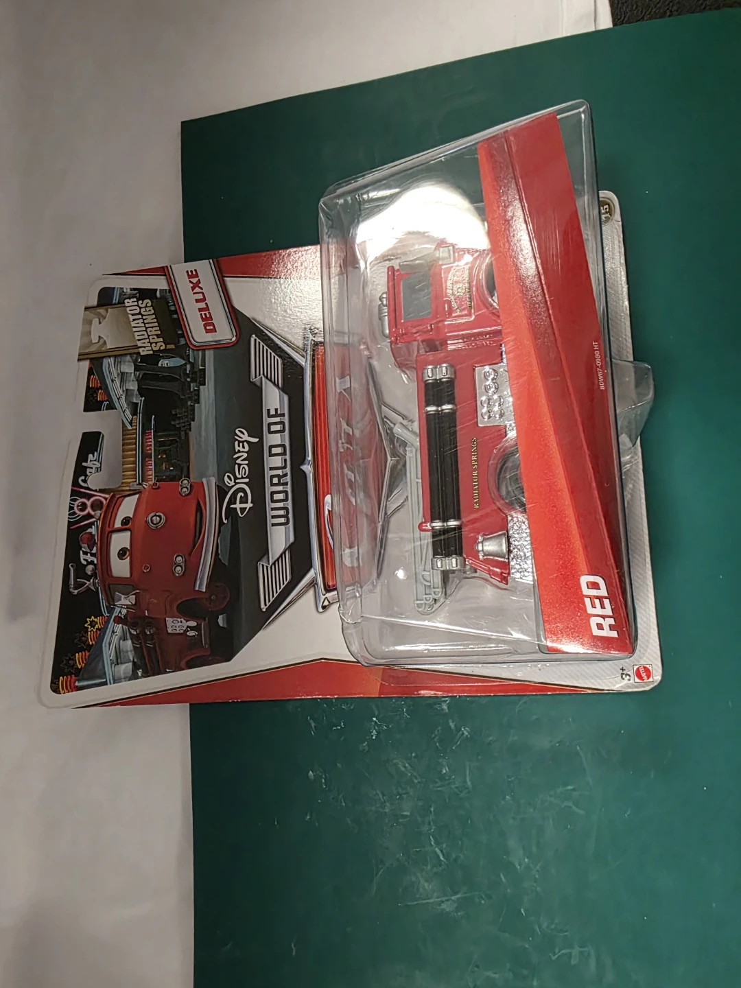 Disney Pixar Cars Radiator Springs Deluxe Red Fire Truck Toy - photo 4