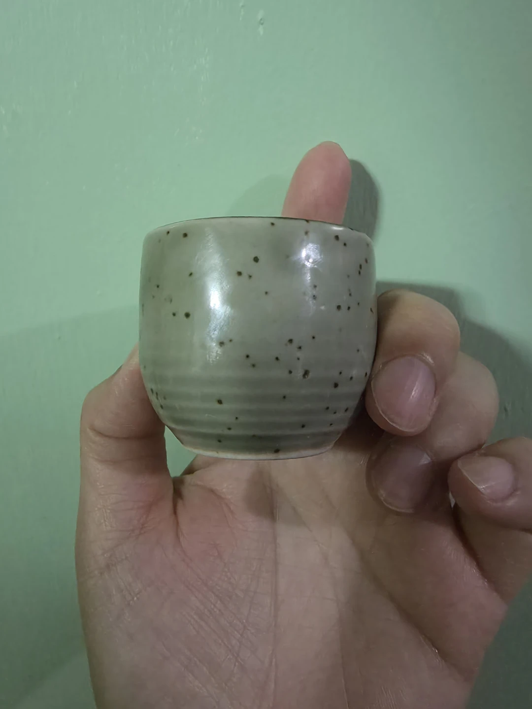 Small Ceramic Sake Cup ⚽️ - photo 2