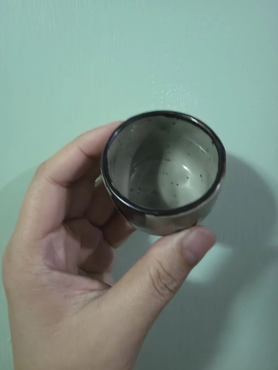 Small Ceramic Sake Cup ⚽️ - photo 3