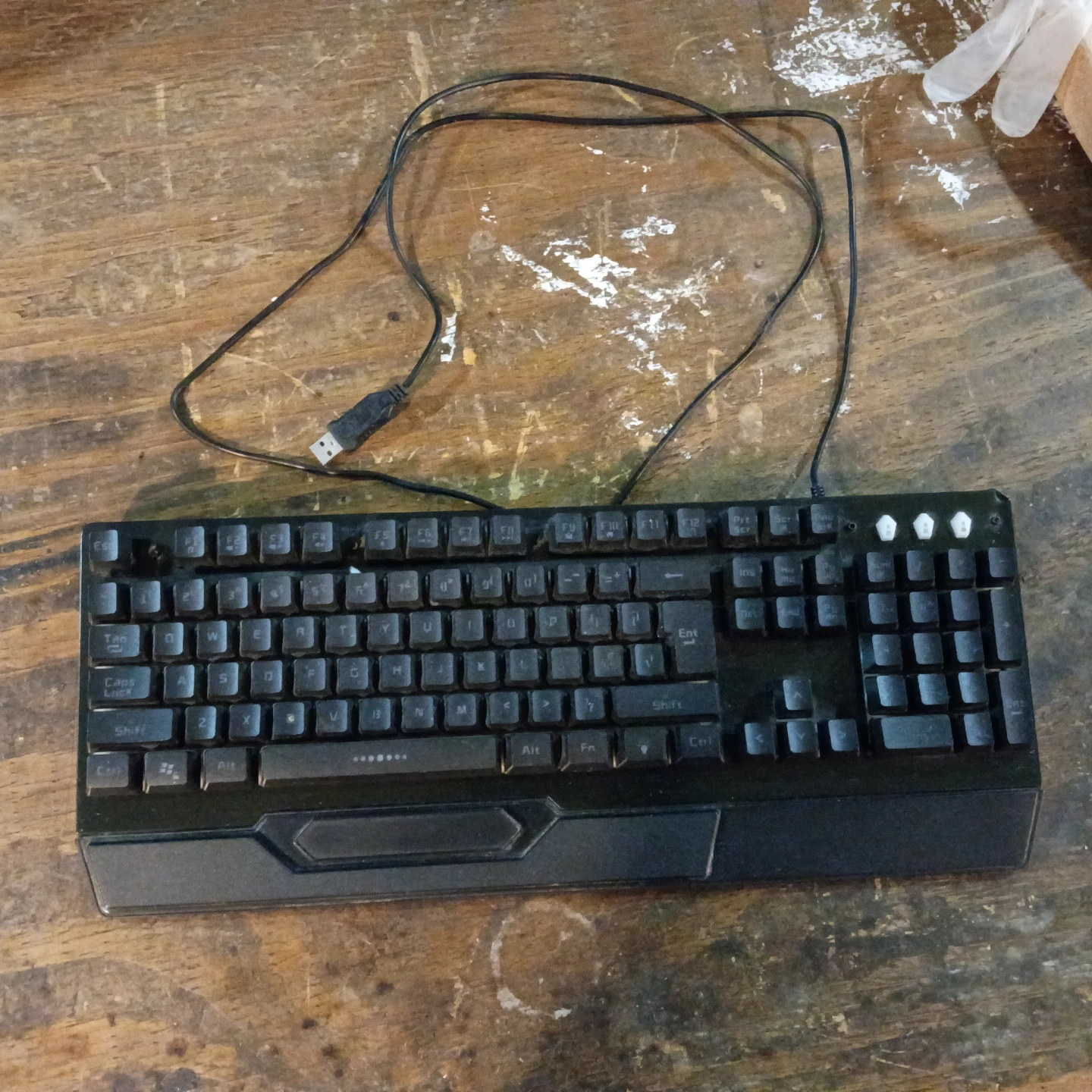 Black USB Gaming Keyboard