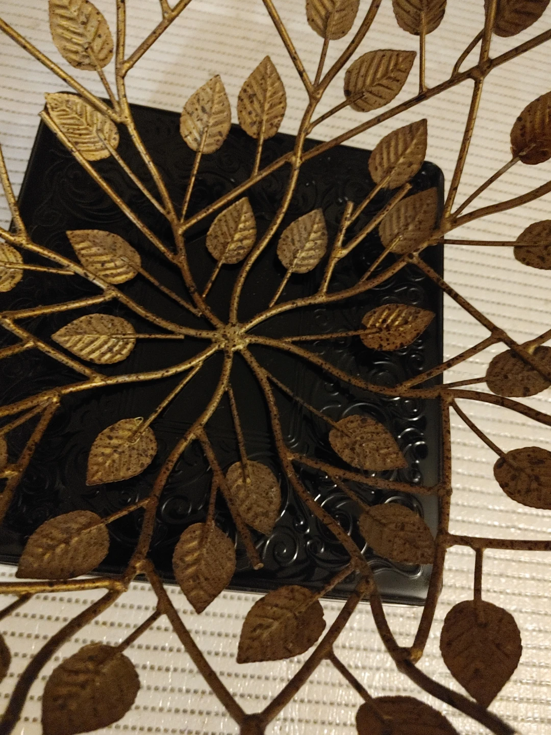 Gold Leaf Decorative Bowl - photo 2