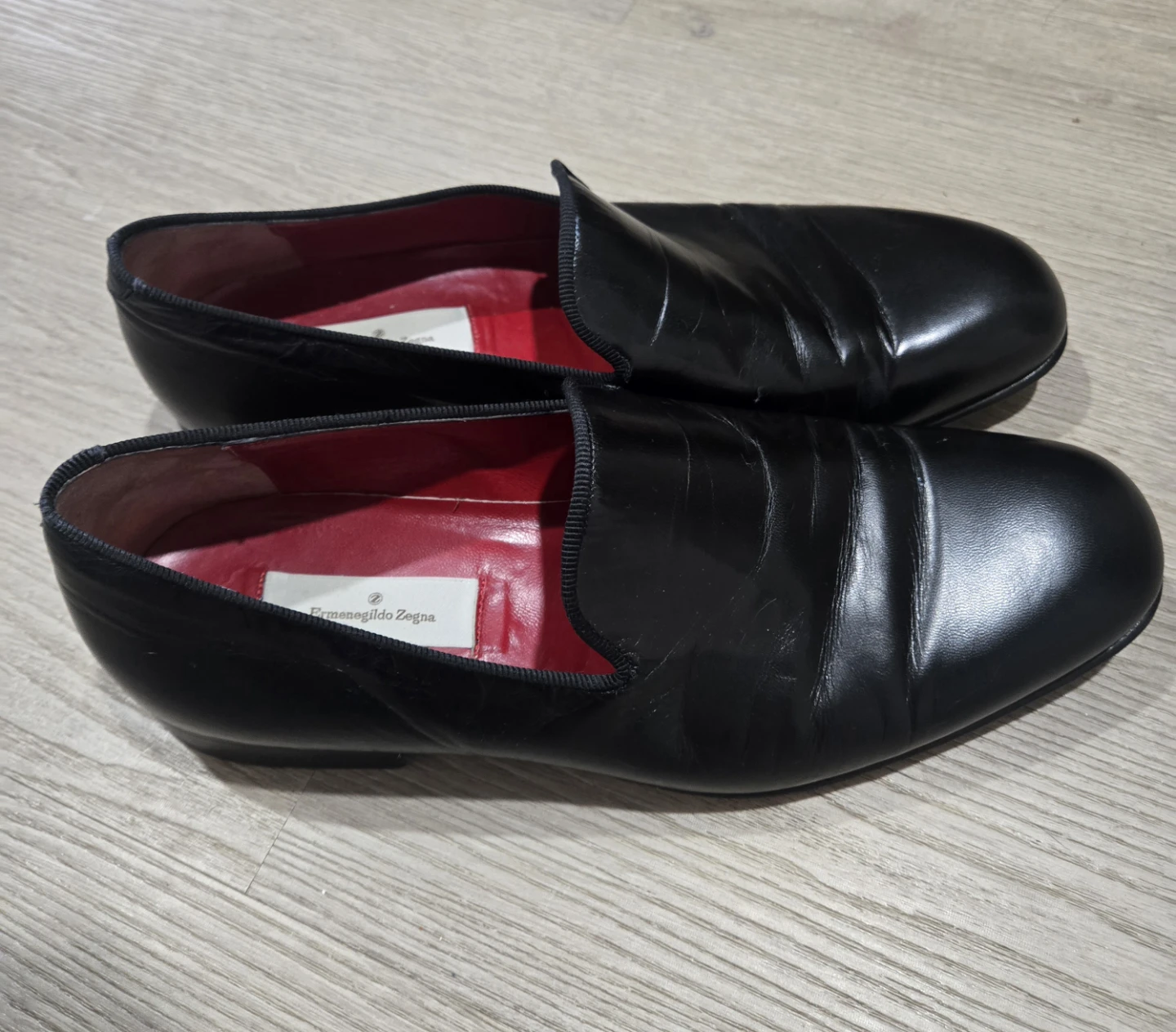 Ermenegildo Zegna Black Leather Loafers - photo 3