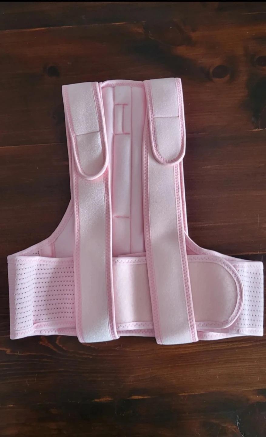 Posture Corrector Back Brace - Pink - X-Large