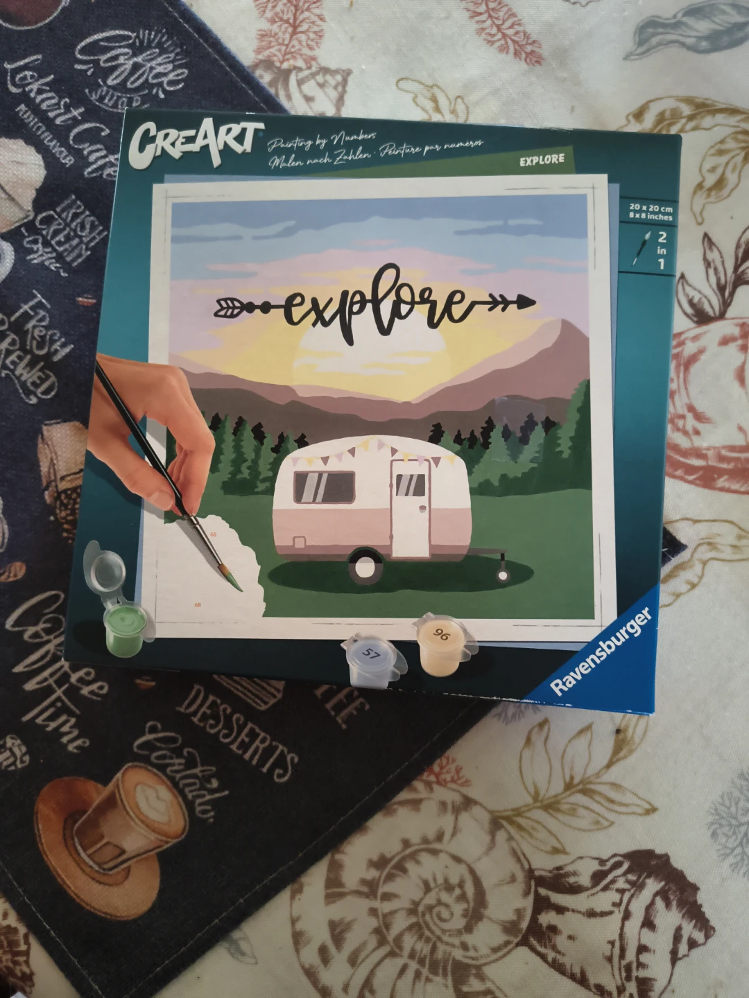 Ravensburger CreArt Painting by Numbers 'Explore' Caravan