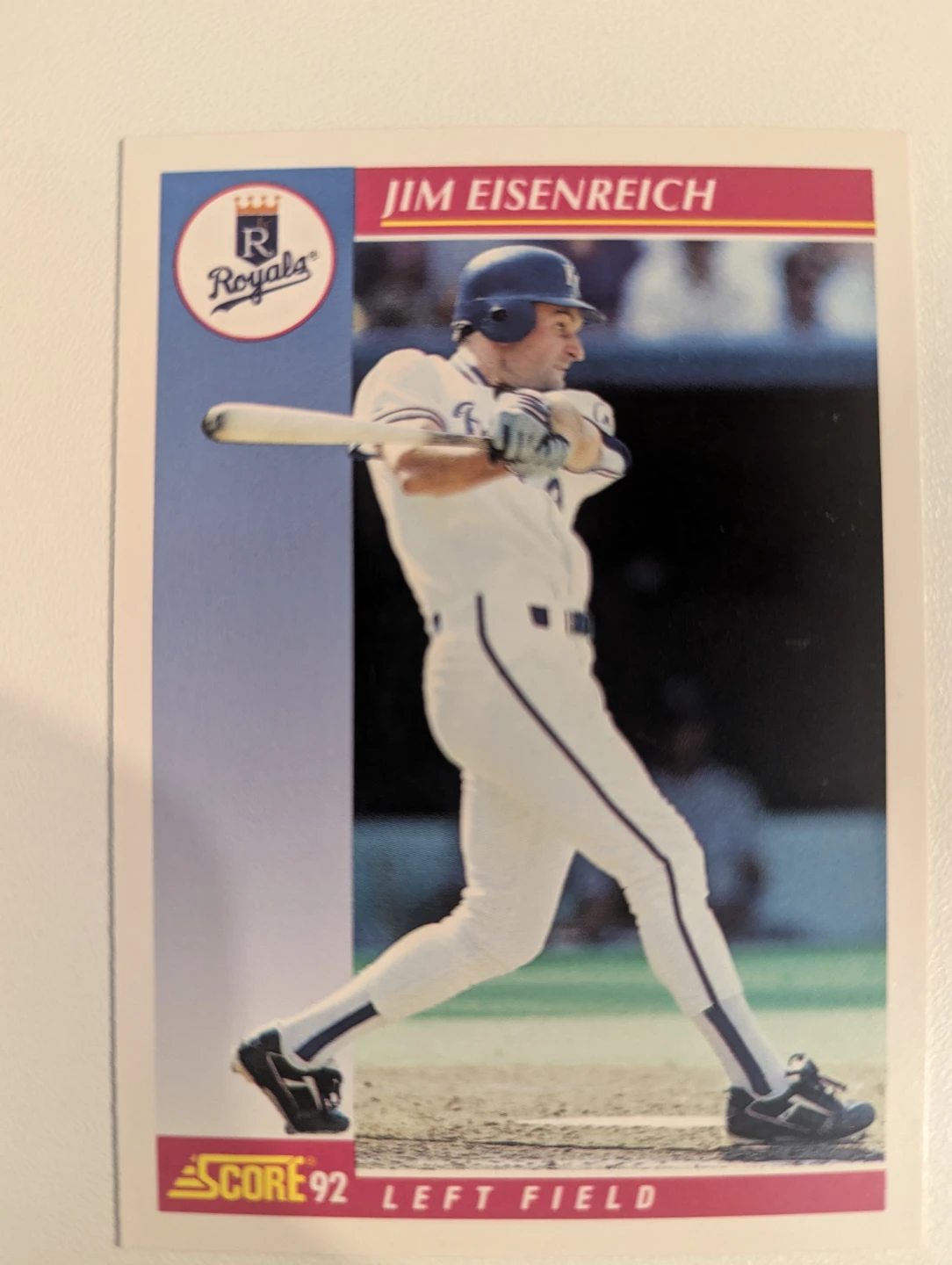 ⚽ Jim Eisenreich 1992 Score Baseball Card