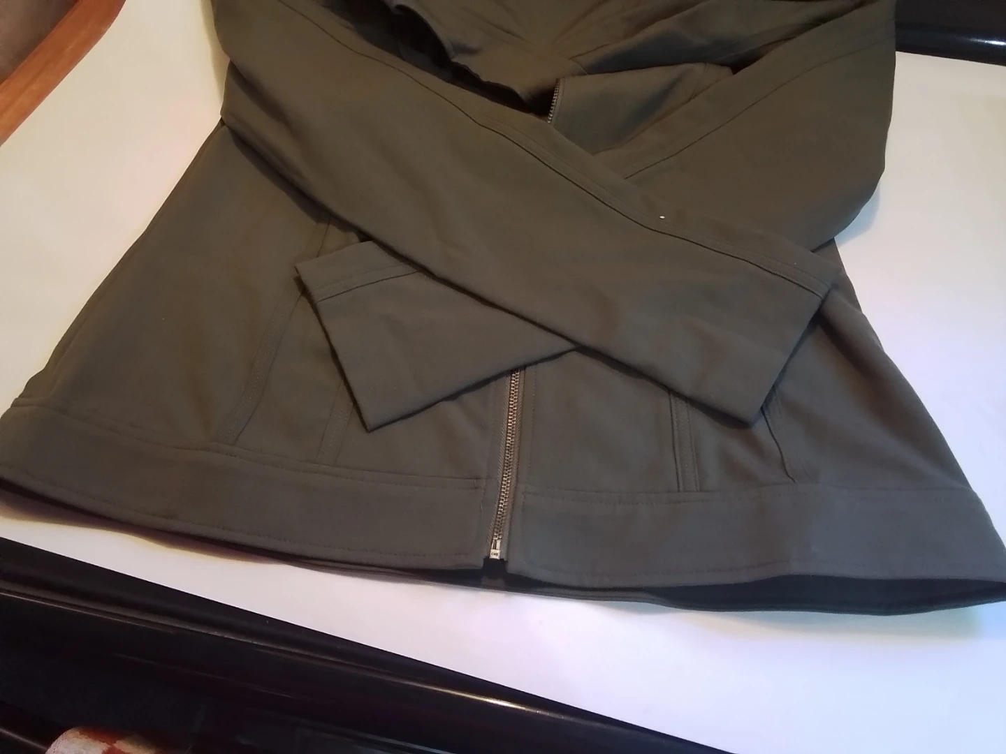 Calvin Klein Green Full Zip Jacket - photo 5