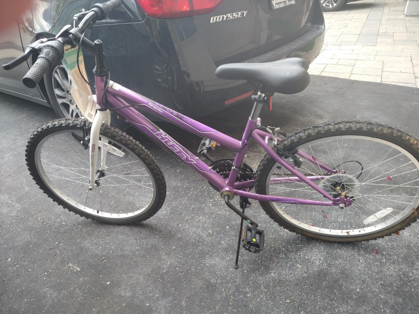 HUFFY Granite Kids Mountain Bike - Purple