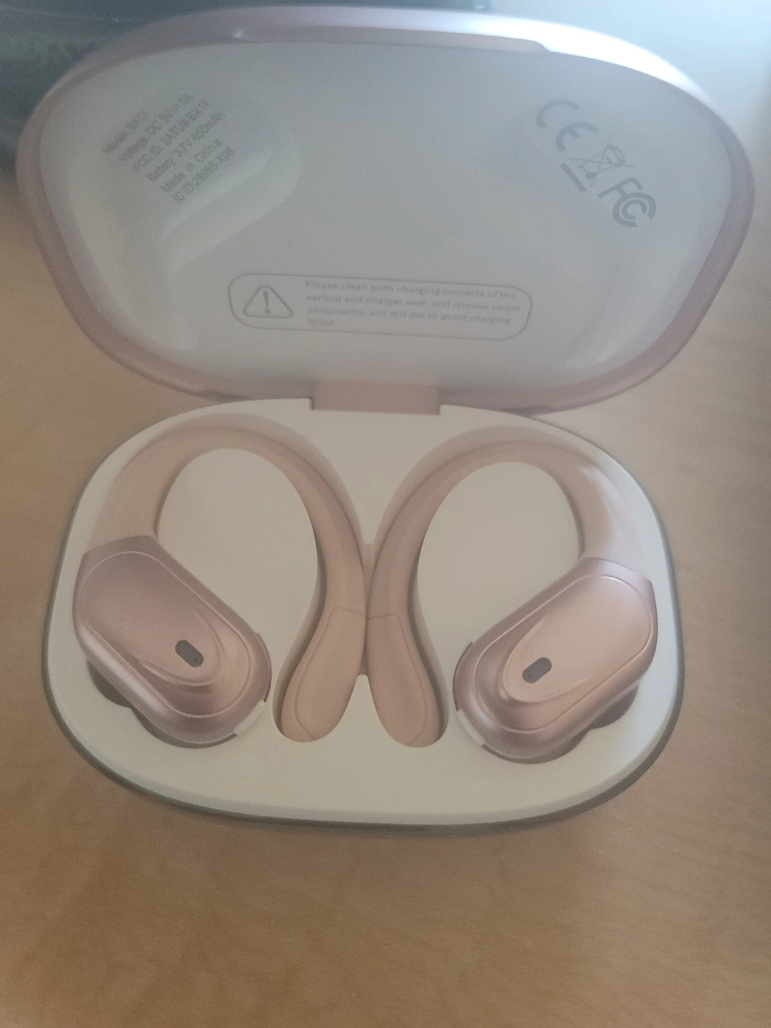 Model BX17 Wireless Sports Earbuds - Rose Gold - photo 3