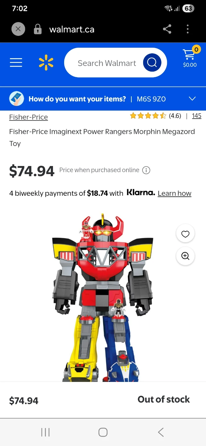Fisher-Price Power Rangers Morphin Megazord Toy. Non-negotiable. - photo 3