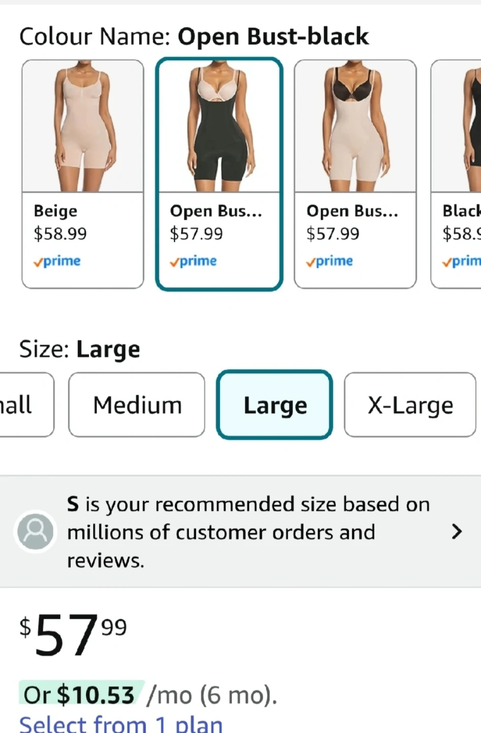 BNWT Shapermint Black Bodysuit ⚽ - photo 5