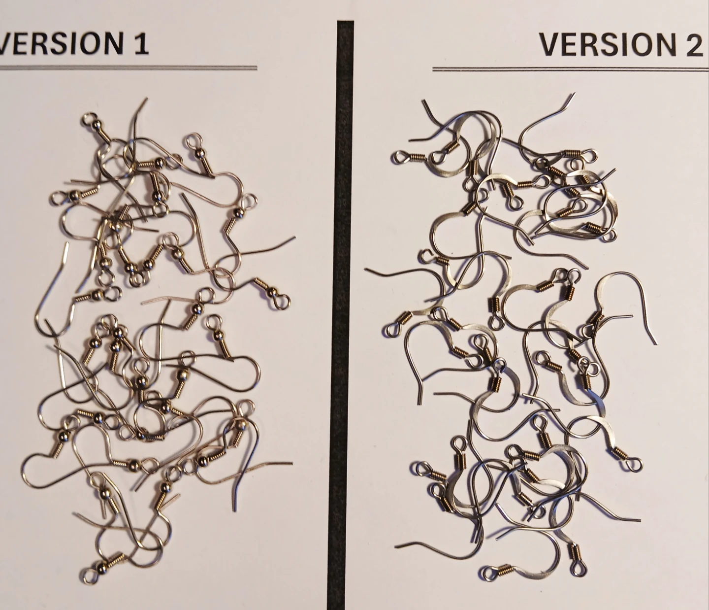30 pc - Earring Hooks Surgical stainless steel - photo 2