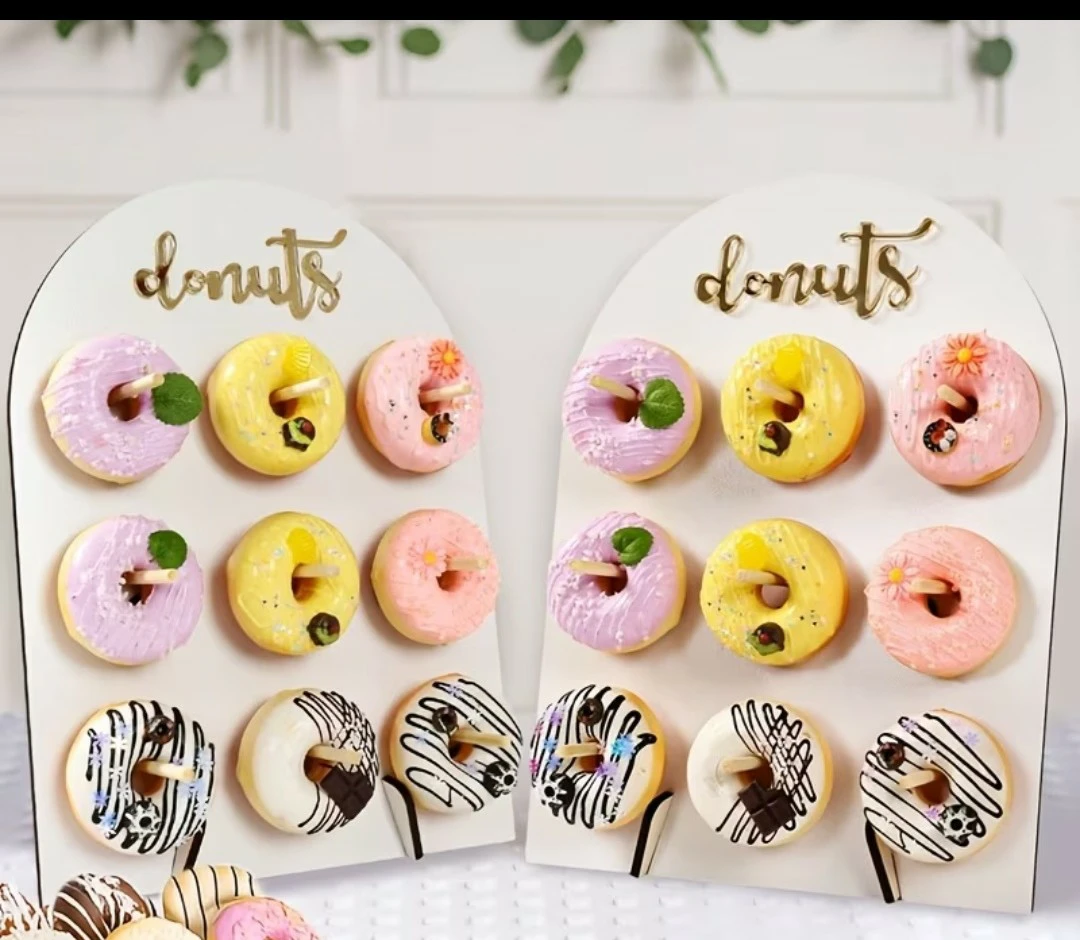 Rent 2 White Arch Donut Display Stand for Parties