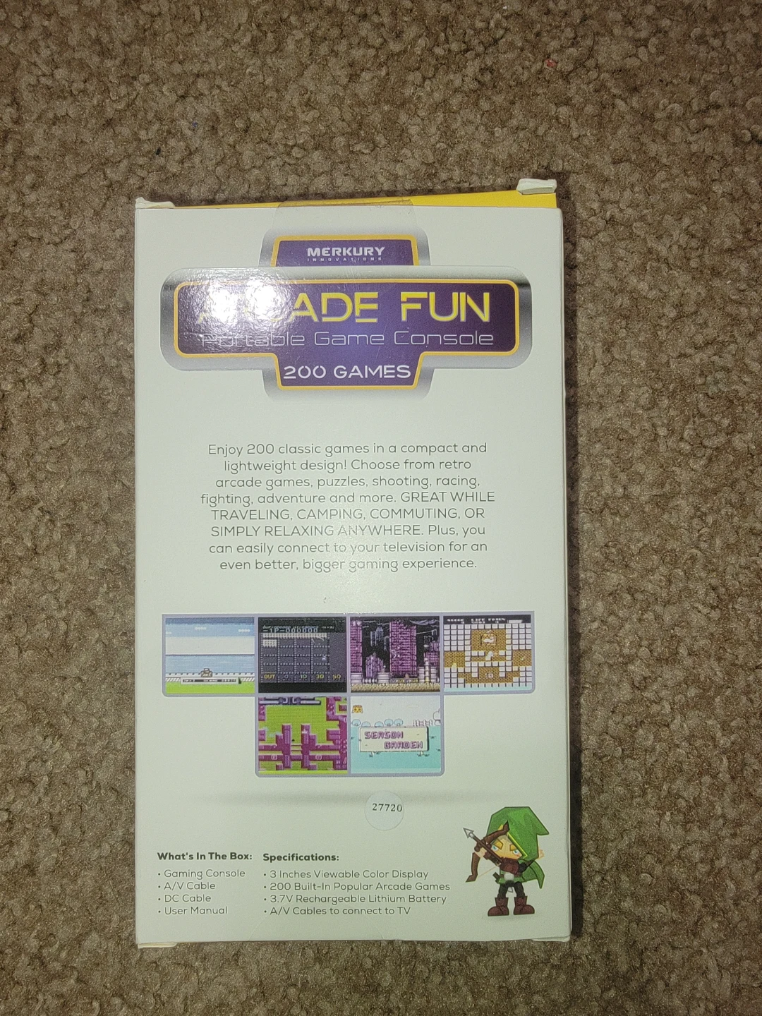 Merkury Innovations Arcade Fun Portable Game Console - photo 2