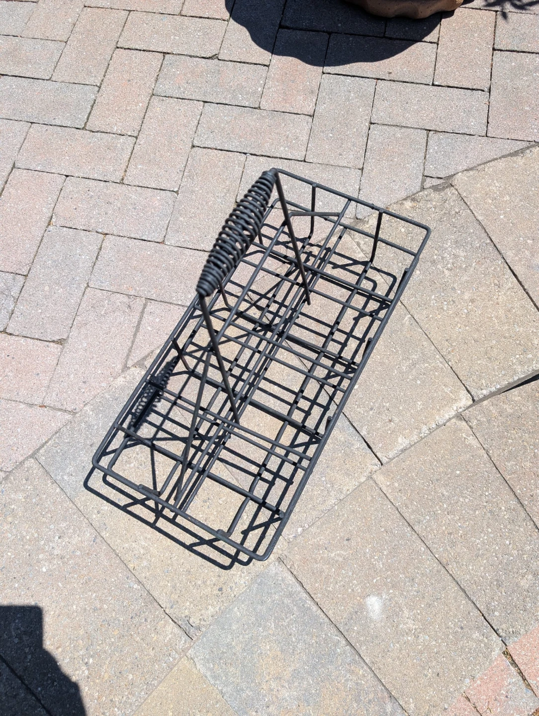 Vintage Wire Bottle Caddy Carrier - photo 4