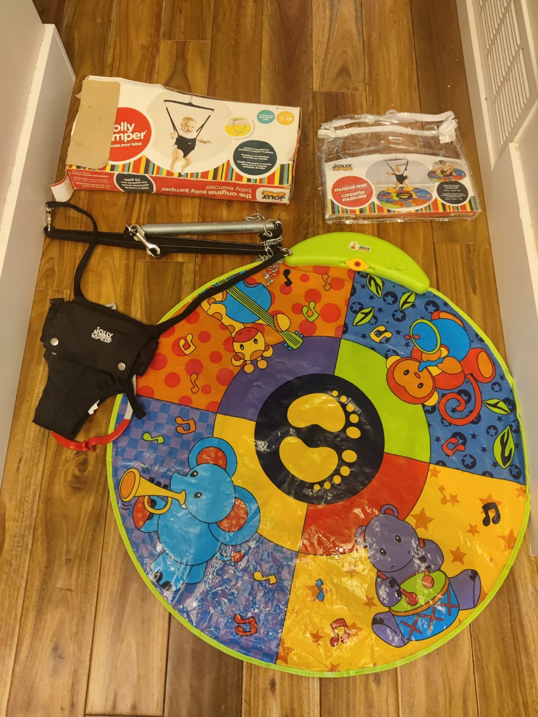 Jolly Jumper Original Baby Exerciser & Musical Mat