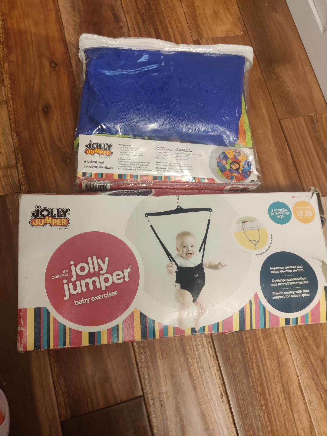 Jolly Jumper Original Baby Exerciser & Musical Mat - photo 4