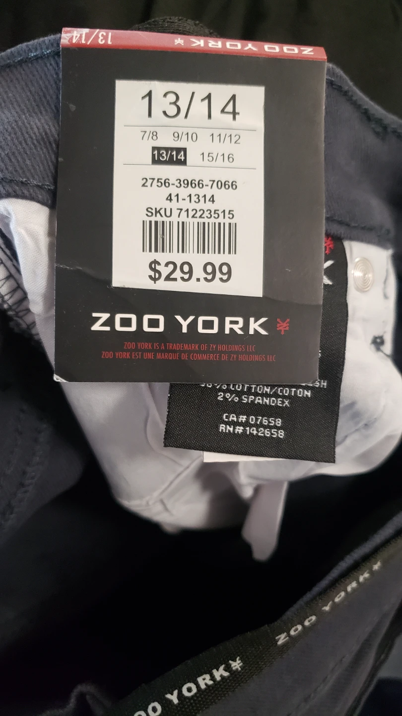 Brand new Zoo York Youth Pants Size 13/14 - photo 4
