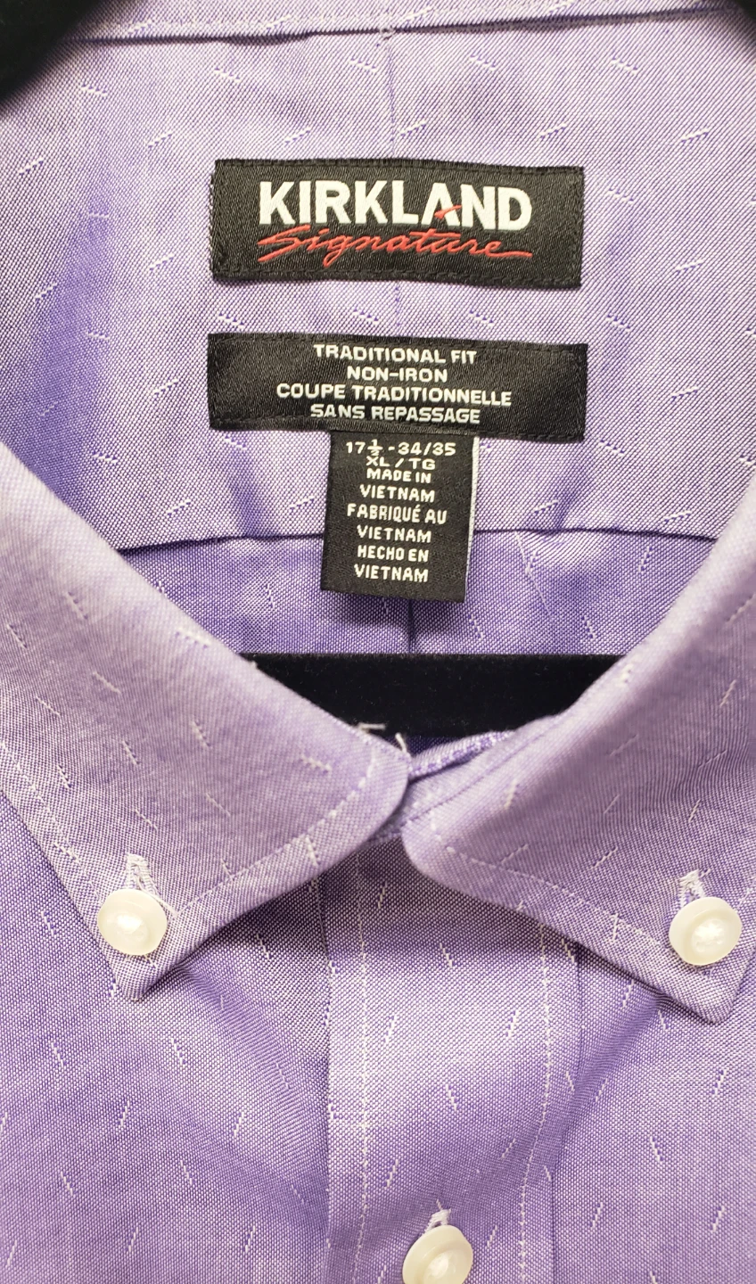 Brand new Mens Kirkland Signature Traditional Fit Non-Iron Dress - photo 3