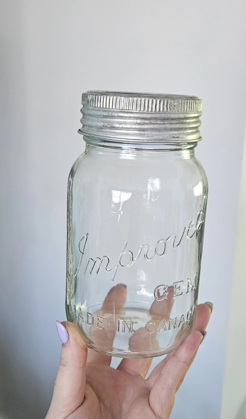 Improved Gem Mason Jar - Made in Canada - photo 2