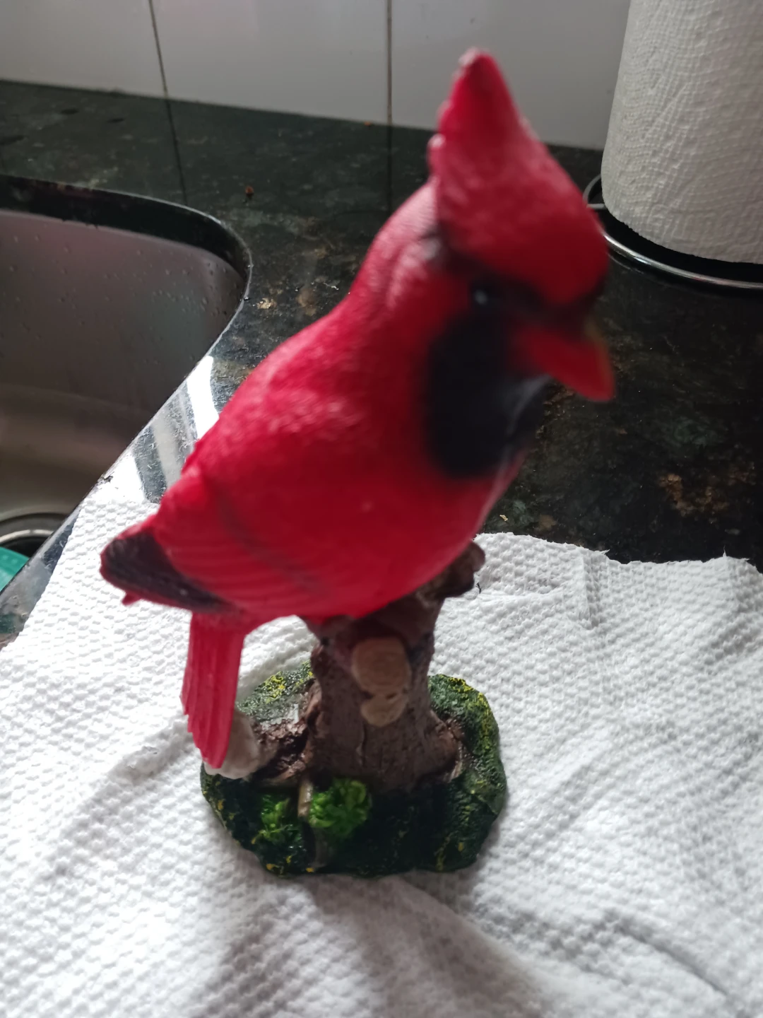 Red Cardinal Figurine