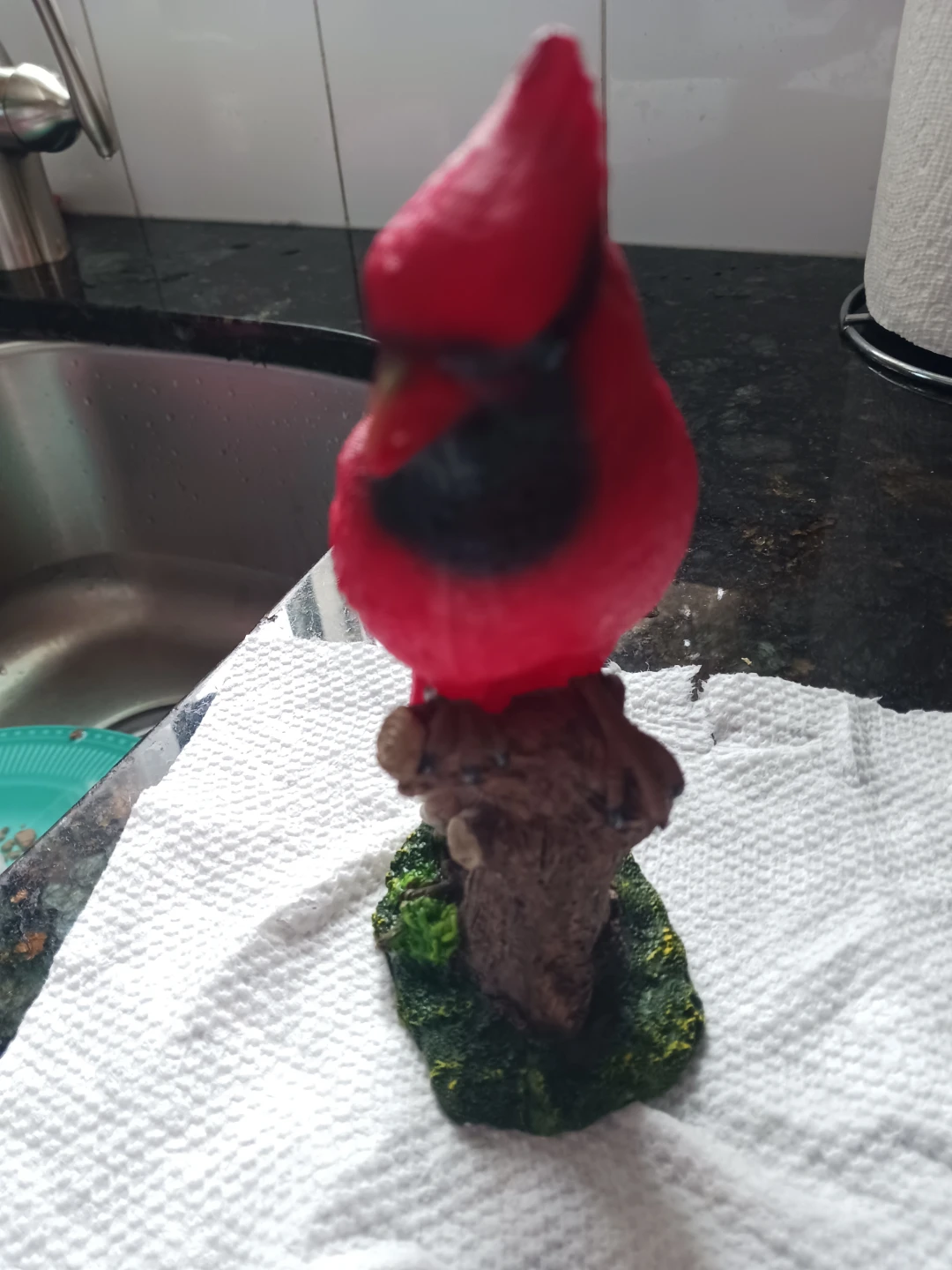 Red Cardinal Figurine - photo 2