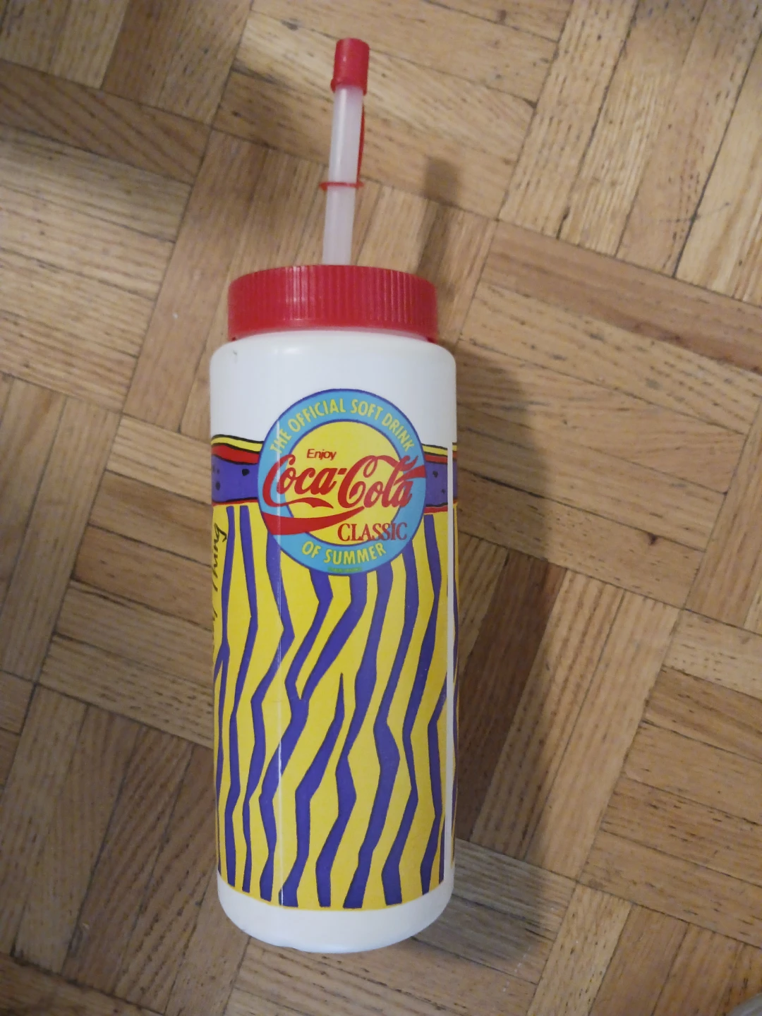 Coca-Cola Classic of Summer Tumbler with Straw