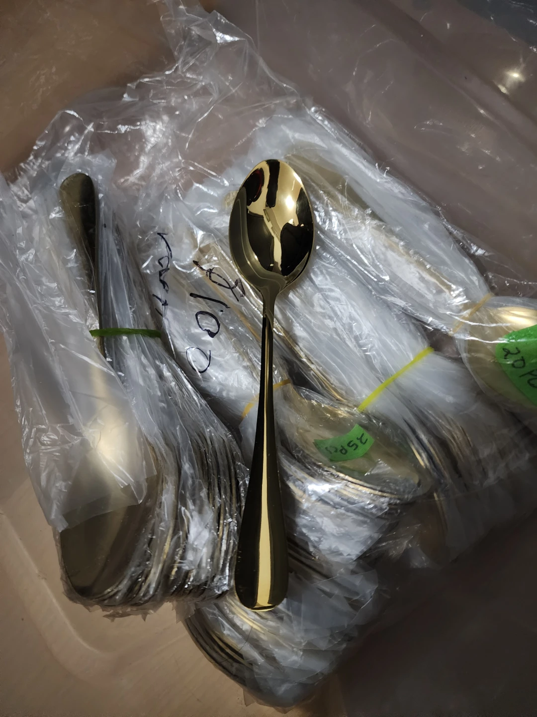 Gold Dinner Spoons ⚽️