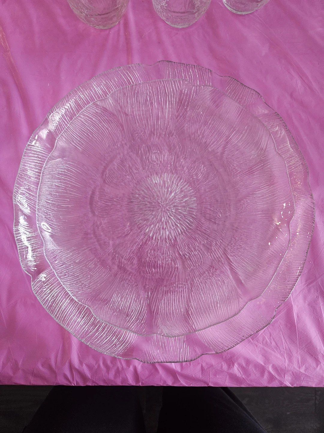 Vintage Arcoroc Fleur Design Dining Set - photo 4