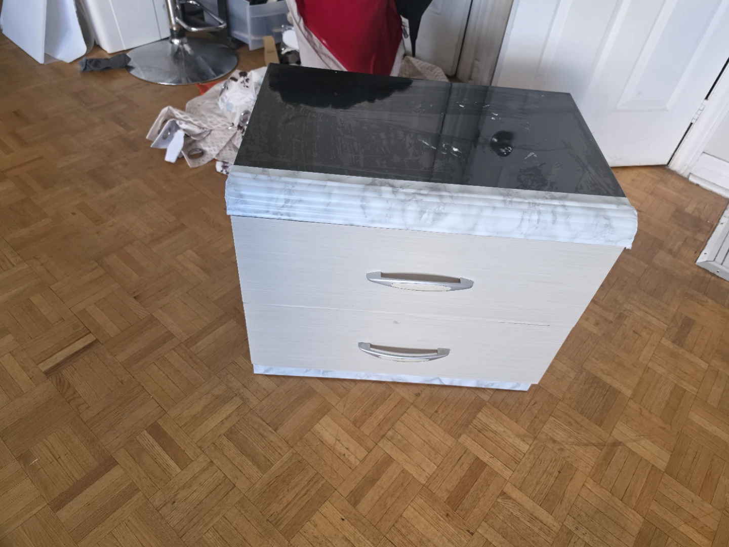 2-Drawer Nightstand / Side Table - photo 2