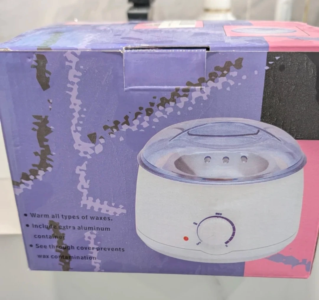 *Never used* Wax Warmer Kit with Hard Wax Beans & Applicators