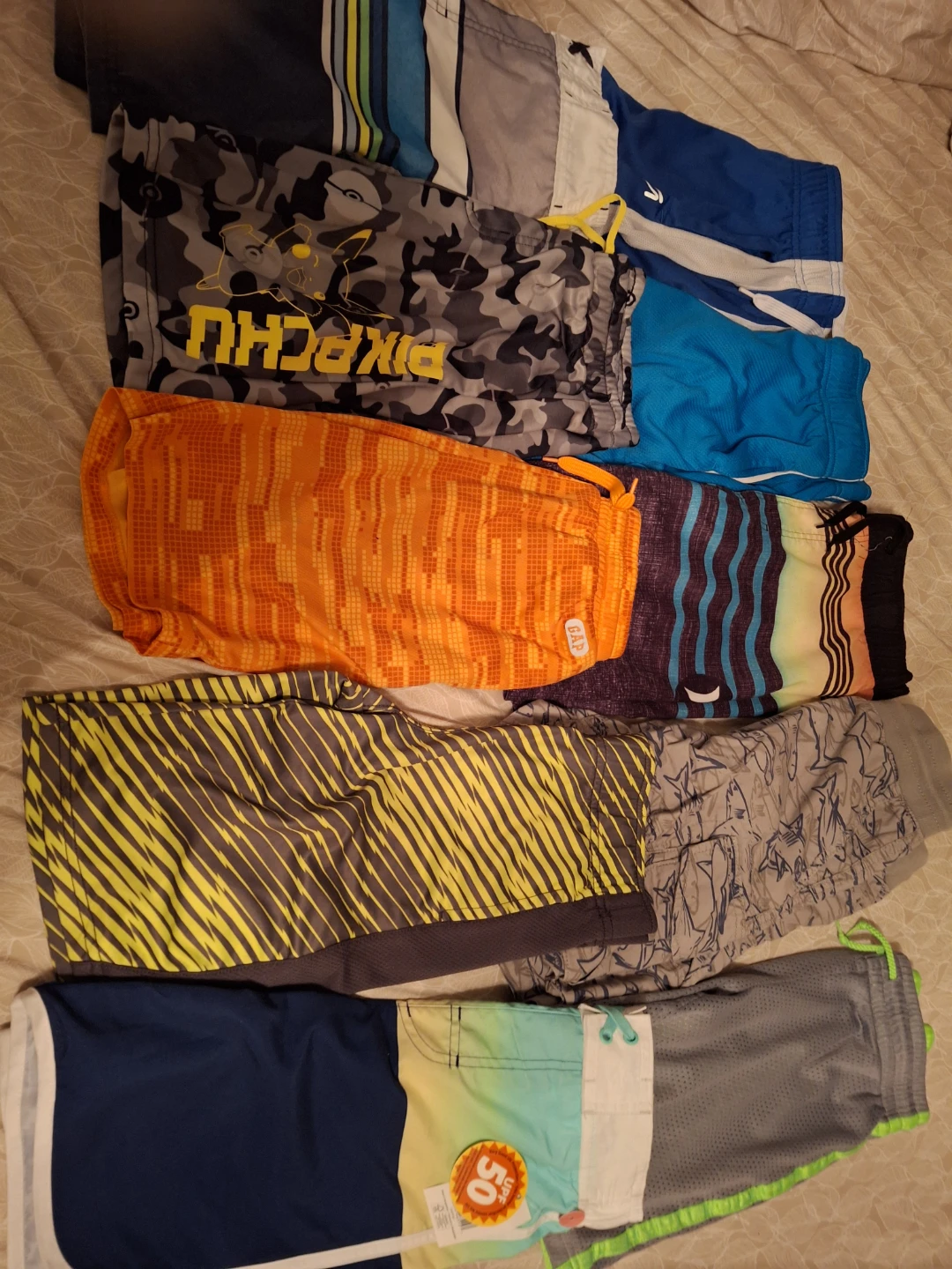 Assorted Boys Shorts and swim Trunks - Various Brands