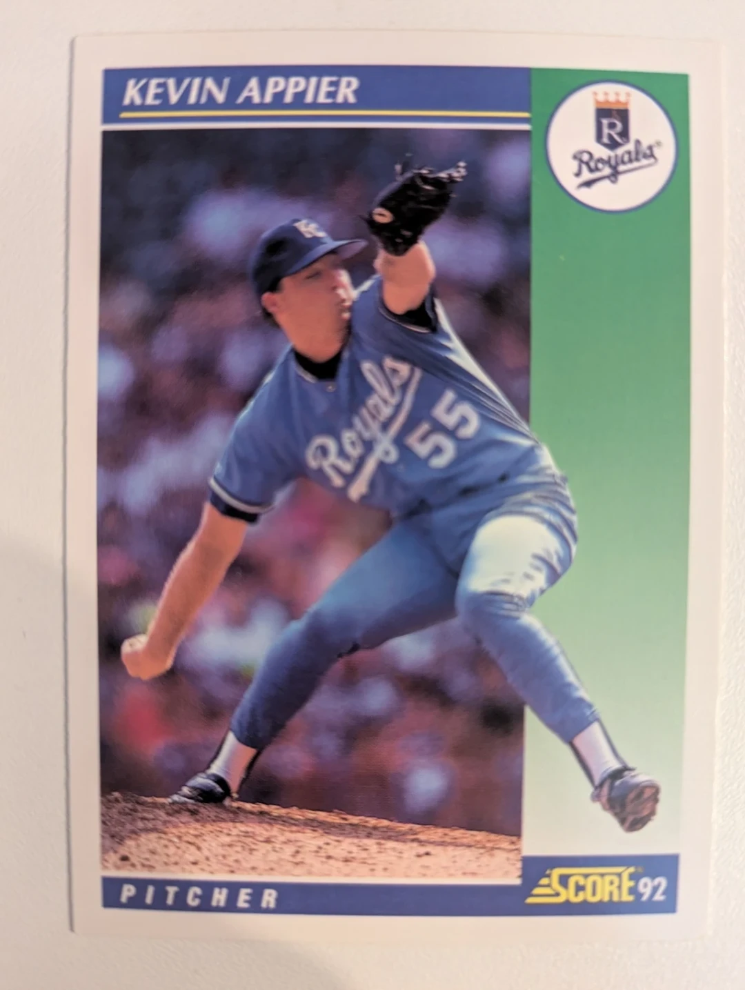 ⚽ 1992 Score Kevin Appier Baseball Card